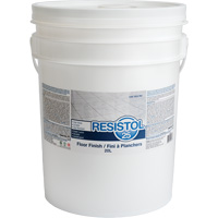 Resistol 25 Floor Finish, 20 L, Pail Ontario Safety Products