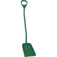 Pelle ergonomique &agrave; lame r&eacute;duite, Longueur de 50", Plastique, Vert Ontario Safety Products