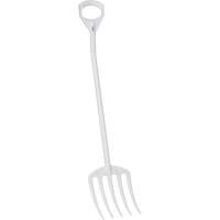 Fourche hygi&eacute;nique, Longueur de 49", Plastique, Blanc Ontario Safety Products