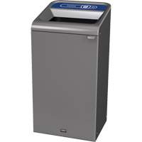 Configure™ Decorative Waste Container, Bulk/Curbside/Deskside, Steel, 23 US gal. JP217 | Ontario Safety Product