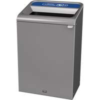Configure™ Decorative Waste Container, Bulk/Curbside/Deskside, Steel, 33 US gal. JP221 | Ontario Safety Product