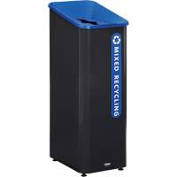 Sustain Mixed Recycling Container, Bulk, Plastic, 15 US gal. JP277 | Ontario Safety Product