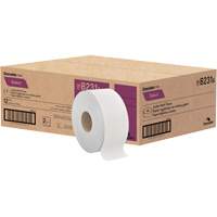 Pro Select&reg; Toilet Paper, Jumbo Roll, 2 Ply, 750' Length, White Ontario Safety Products
