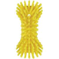 Hand Brush, Extra Stiff Bristles, 9-1/10" Long, Yellow JQ129 | Ontario Safety Product