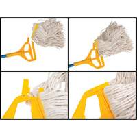 Handle with Clip, Fibreglass/Plastic, Open Gate Tip, 60" Length Ontario Safety Products