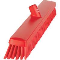Balai-brosse robuste, Crins Fin/Ferme, 24", Rouge Ontario Safety Products