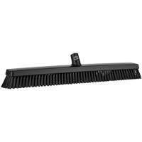 Balai-brosse robuste, Crins Fin/Ferme, 24", Noir Ontario Safety Products