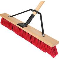 Balai-brosse &agrave; manche renforc&eacute;, 24", Moyen, Soies PVC Ontario Safety Products