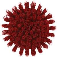 Brosse ronde HyDrive pour perceuse, Soies Tr&egrave;s ferme, Longueur de 3-1/10", Rouge Ontario Safety Products