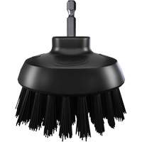Brosse ronde HyDrive pour perceuse, Soies Tr&egrave;s ferme, Longueur de 3-1/10", Noir Ontario Safety Products