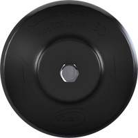 Brosse ronde HyDrive pour perceuse, Soies Tr&egrave;s ferme, Longueur de 3-1/10", Noir Ontario Safety Products