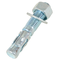 Boulon d'ancrage &agrave; cheville, Zingu&eacute;, 3/4" x 4-1/4" Ontario Safety Products