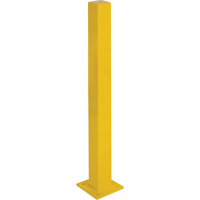 Butoirs robustes, Acier, 48" h x 4" la, Jaune Ontario Safety Products