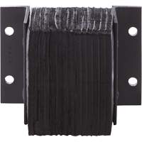 Butoirs de quai lamell&eacute;s, Horizontal, Caoutchouc, 12" la x 4" p x 10" h Ontario Safety Products