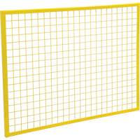 Wire Mesh Partition Components - Panels, 4' H x 3' W KH930 | Ontario Safety Product