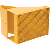 Ice Chocks, Steel, Yellow, 8" W x 10-1/2" D x 9-1/4" H KH964 | Ontario Safety Product