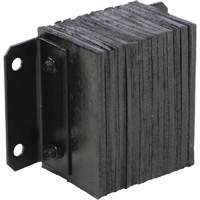 Butoir de quai lamell&eacute;, Horizontal, Caoutchouc, 12" la x 6" p x 10" h Ontario Safety Products