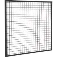 Wire Mesh Partition Panel, 4' H x 4' W Ontario Safety Products