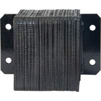 Laminated Dock Bumpers, Horizontal, Rubber, 12" W x 6" D x 10" H Ontario Safety Products