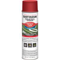 Peinture de lignage pour terrains de sport AF1600, Rouge, Canette a&eacute;rosol Ontario Safety Products