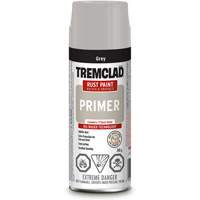 Tremclad&reg; Rust Primer Spray, Grey, Very Flat, Aerosol Can Ontario Safety Products