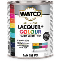 Composant de base fonc&eacute; pour finition laqu&eacute;e + couleur tout-en-un Watco, 946 ml, Base &agrave; teinte fonc&eacute;e, Tr&egrave;s brillant Ontario Safety Products
