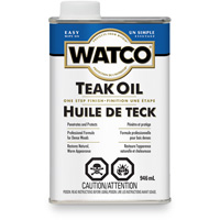 Huile de teck Watco, 946 ml, Transparent, Transparent Ontario Safety Products
