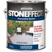 Stoneffects Protective Concrete Sealer, 3.78 L, Water-Based, Transparent, Clear Ontario Safety Products