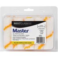 Master Yellow Stripe Mini Roller, 13 mm (1/2") Nap, 101.6 mm (4") L Ontario Safety Products