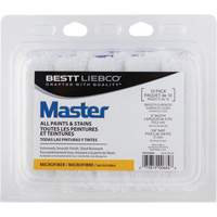 Master Microfiber Roller Cover, 10 mm (3/8") Nap, 101.6 mm (4") L Ontario Safety Products