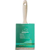 One Coat Trim & Wall Brush, White China, Wood Handle, 4" Width Ontario Safety Products