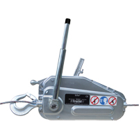 Tirfor<sup>®</sup> Wire Rope Hoist - TU17, 5/16" Wire Diameter, 2000 lbs. (1 tons) Capacity LA699 | Ontario Safety Product