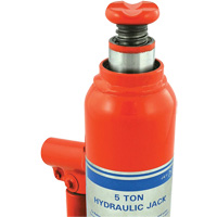 Super Heavy-Duty Bottle Jack, 5 Ton(s), 15-3/8" Raised Height LB556 | Ontario Safety Product