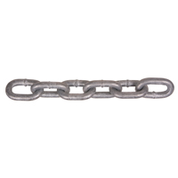 Hot-Dipped Galvanized Chains, Carbon Steel, 5/8" x 150' (45.7 m) L, Grade 30, 6900 lbs. (3.45 tons) Load Capacity Ontario Safety Products
