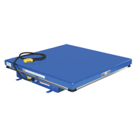 Hydraulic Scissor Lift Table, Steel, 48" L x 24" W, 3000 lbs. Cap. LV464 | Ontario Safety Product