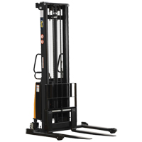 Fork Lift Stacker, Electric Operated, 2000 lbs. Capacity, 150" Max Lift LV582 | Ontario Safety Product