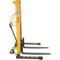 Gerbeur hydraulique manuel, Fonctionnement Pompe manuelle, Capacit&eacute; 2000 lb, Lev&eacute;e max 63" Ontario Safety Products