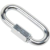 Zinc Plated Quick Link, 2140 lbs (1.07 tons), 3/8" LW270 | Ontario Safety Product