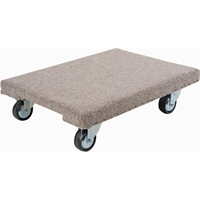 Wood Dollies - Medium-Duty, Polyolefin Wheels, 900 lbs. Capacity, 18" W x 30" D x 7" H Ontario Safety Products