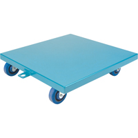 Steel Deck Dollies, 18" W x 18" D x 7" H, 1200 lbs. Capacity MA242 | Ontario Safety Product