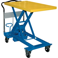 Dandy Lift Scissor Lift Table, 35-5/8" L x 23-3/5" W, Steel, 1100 lbs. Capacity Ontario Safety Products