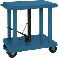 Table de travail hydraulique, 36" lo x 24" la, Acier, Capacit&eacute; 2000 lb Ontario Safety Products