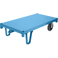 Plateformes sp&eacute;cialis&eacute;es - Plateformes semi-mobiles, 48" lo x 24" la x Capacit&eacute; 2000 lb, Roues en Caoutchouc Ontario Safety Products