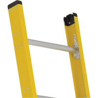 Single Section Straight Ladder - 6100 Series, 12', Fibreglass, 375 lbs., CSA Grade 1AA MF382 | Ontario Safety Product