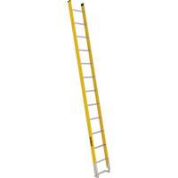Single Section Straight Ladder - 6100 Series, 12', Fibreglass, 375 lbs., CSA Grade 1AA MF382 | Ontario Safety Product