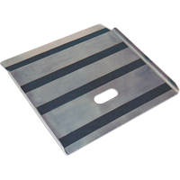 Aluminum Curb Ramp, 750 lbs. Capacity, 27" W x 27" L MF583 | Ontario Safety Product