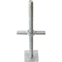 Scaffolding Accessories - Adjustable Jack Screw, Adjustable Jack Screw, 24" W x 24" H Ontario Safety Products