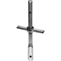 Scaffolding Accessories - Adjustable Jack Screw, Adjustable Jack Screw, 24" W x 24" H Ontario Safety Products