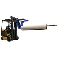 Forklift Carpet Boom, 108-1/2" Length, Fork Mount, 2500 lbs. Capacity MF792 | Ontario Safety Product