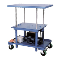 Post Lift Table, Steel, 36"L x 24"W, 2000 lbs. Capacity MF982 | Ontario Safety Product